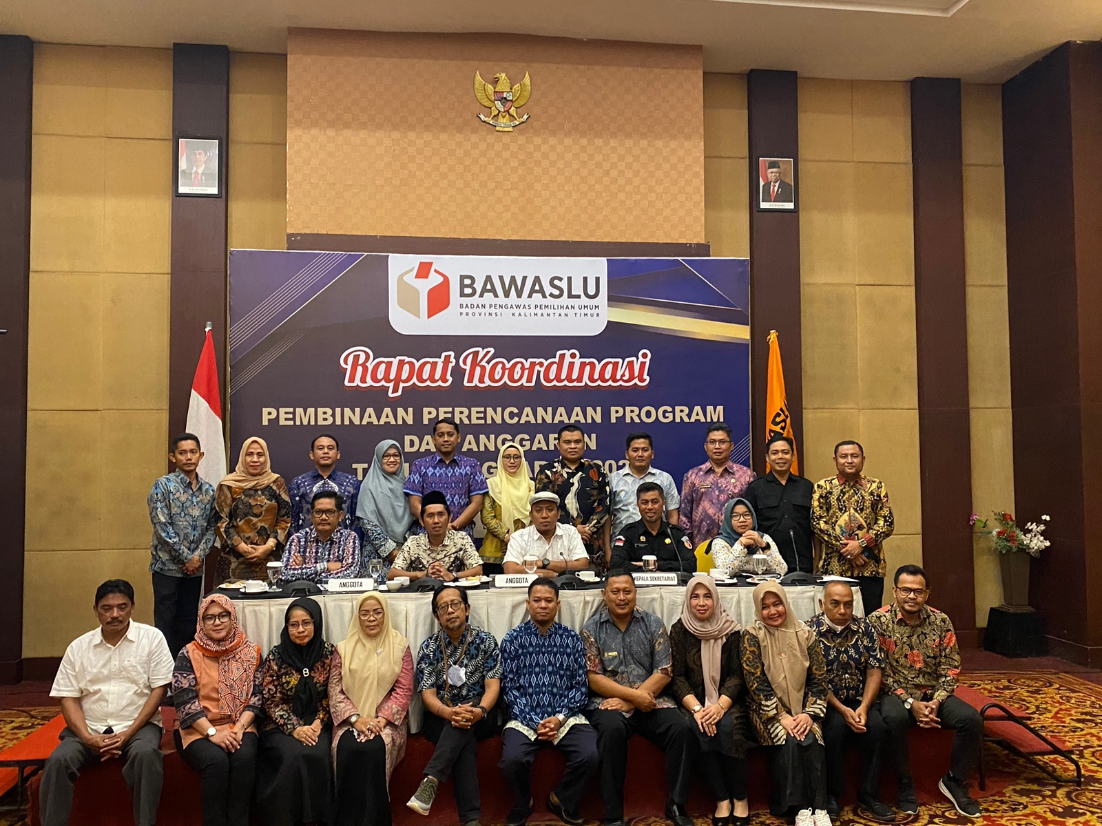 Bawaslu Paser Hadiri Rakor Pembinaan dan Perencanaan