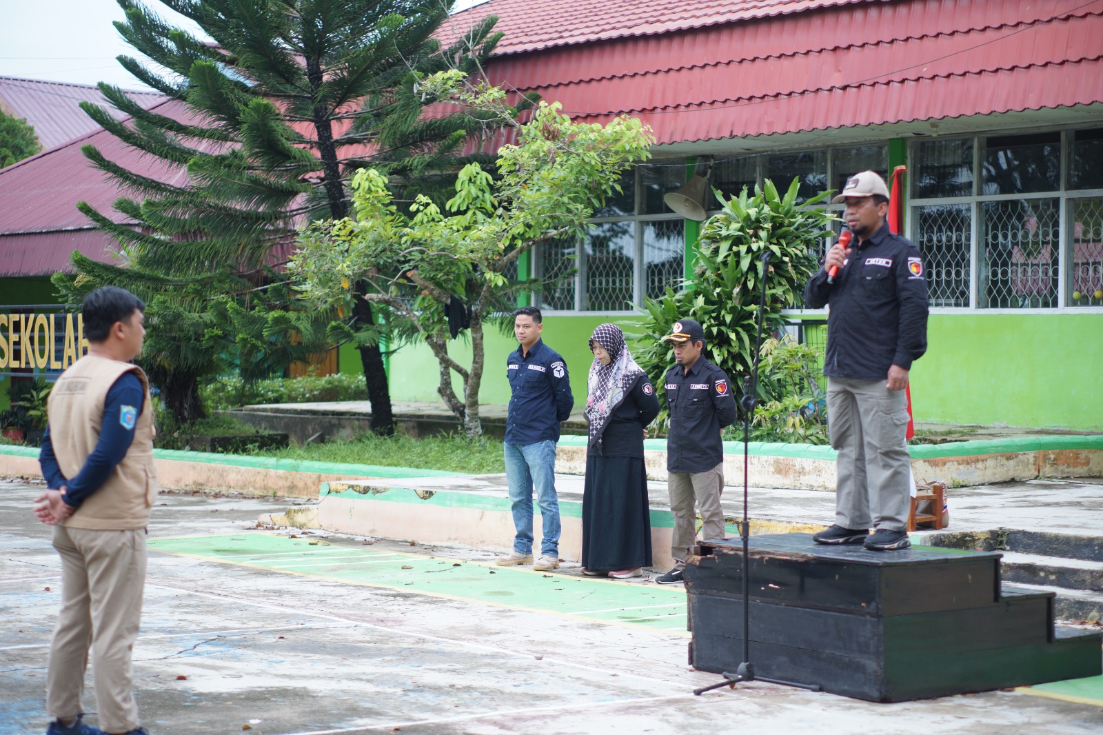 HADAPI MASA TENANG DAN PUNGUT HITUNG, BAWASLU PASER LAKSANAKAN APEL SIAGA