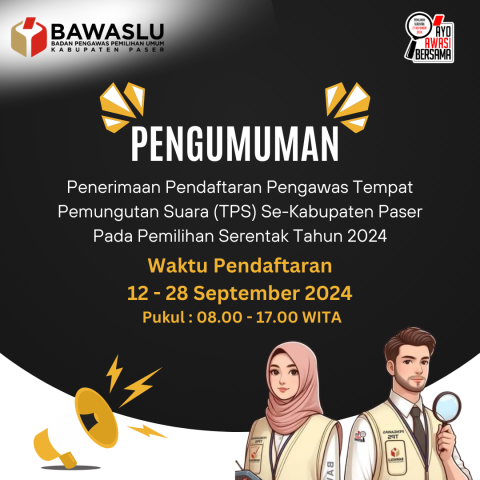 Pengumuman Pendaftaran PTPS
