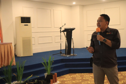 Pemateri dari Polres Paser