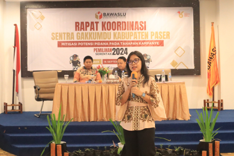 Pemateri dari Kejaksaan Negeri Paser