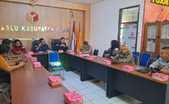 JELANG MASA TENANG, BAWASLU PASER LAKUKAN KOORDINASI DENGAN STAKEHOLDER