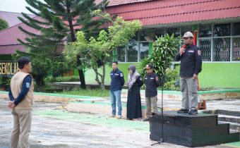 HADAPI MASA TENANG DAN PUNGUT HITUNG, BAWASLU PASER LAKSANAKAN APEL SIAGA